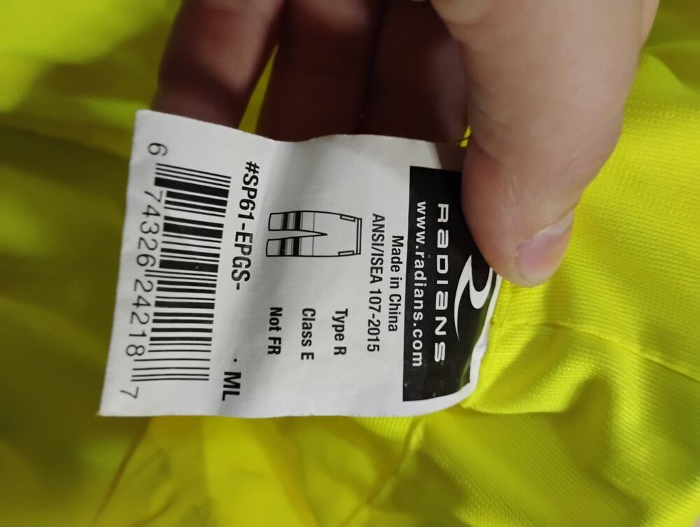RADIANS High Visibility Safety PantsSize M/L